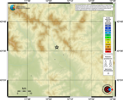 Mappa MCS - località