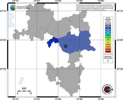 Mappa MCS - territori comuni