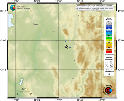 Mappa MCS - località