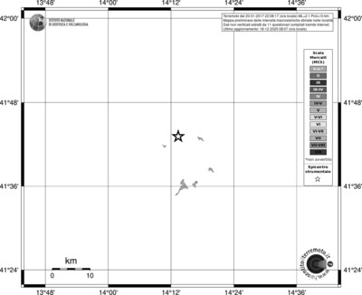 Mappa MCS - territori località