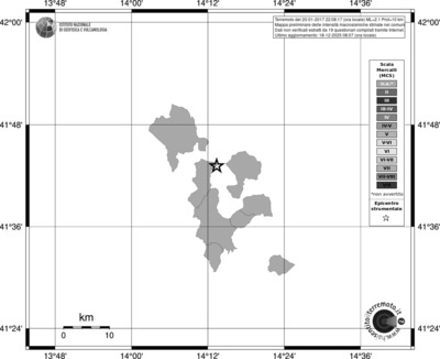 Mappa MCS - territori comuni