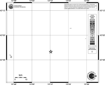 Mappa EMS - territori località