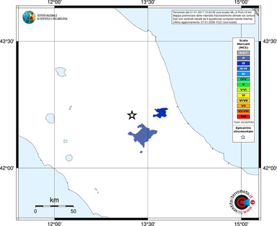 Mappa MCS - territori comuni
