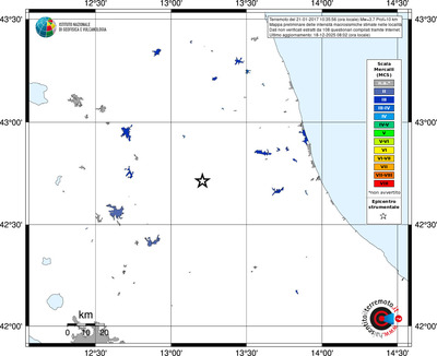 Mappa MCS - territori località
