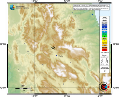 Mappa MCS - località