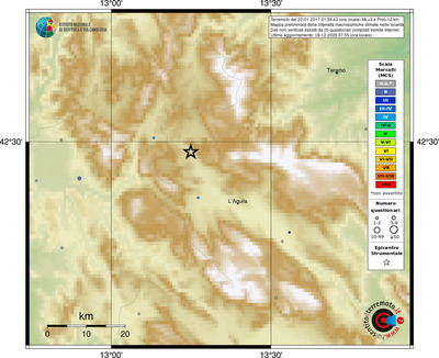 Mappa MCS - località