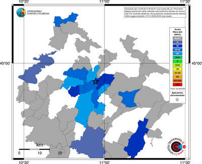 Mappa MCS - territori comuni