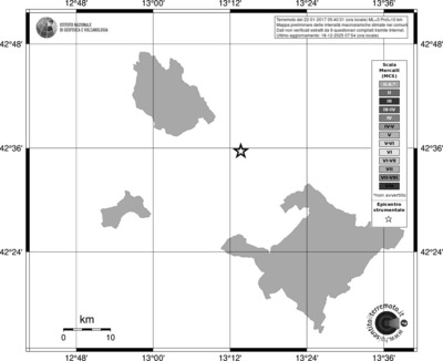 Mappa MCS - territori comuni