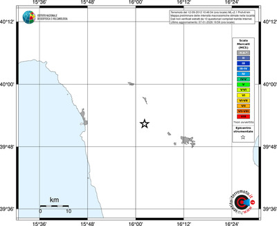 Mappa MCS - territori località
