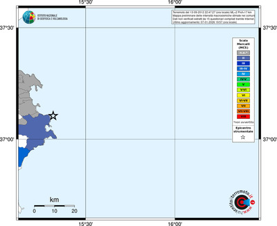 Mappa MCS - territori comuni