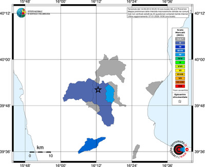 Mappa MCS - territori comuni