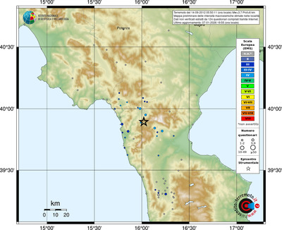 Mappa EMS - località