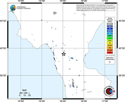 Mappa MCS - territori località