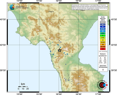 Mappa MCS - località