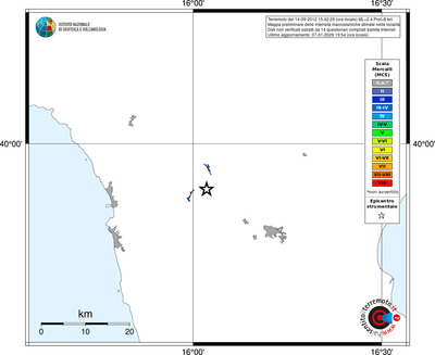 Mappa MCS - territori località
