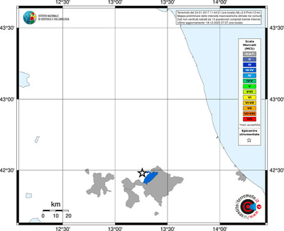 Mappa MCS - territori comuni