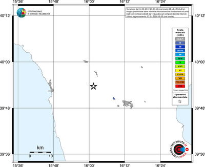 Mappa MCS - territori località