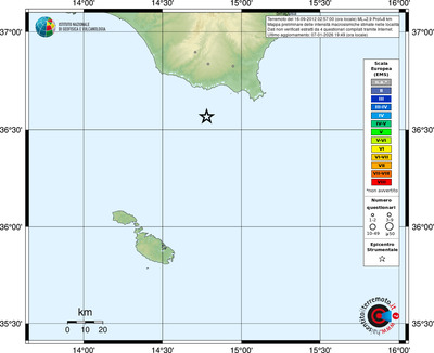 Mappa EMS - località
