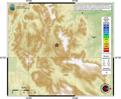 Mappa MCS - località