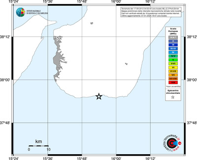 Mappa EMS - territori località