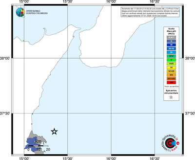 Mappa MCS - territori comuni