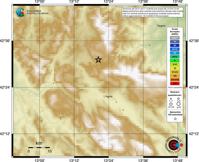Mappa EMS - località