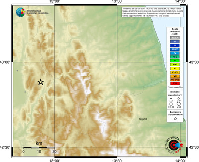 Mappa MCS - località
