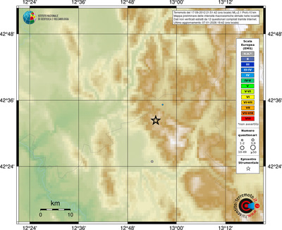 Mappa EMS - località