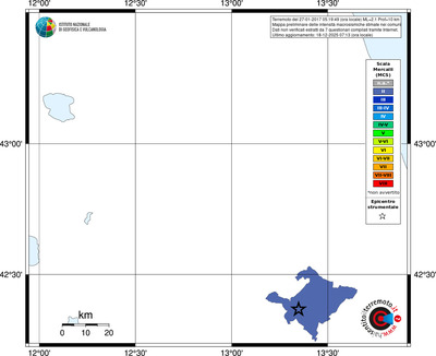 Mappa MCS - territori comuni