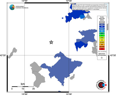 Mappa MCS - territori comuni