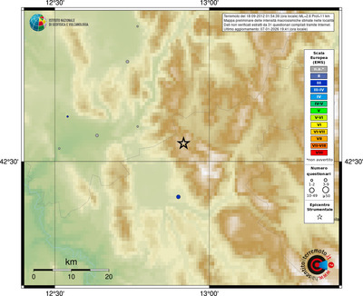 Mappa EMS - località