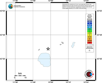 Mappa MCS - territori località