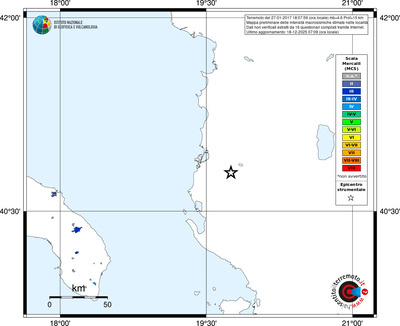 Mappa MCS - territori località