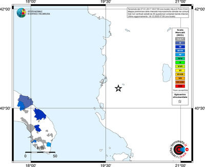 Mappa MCS - territori comuni