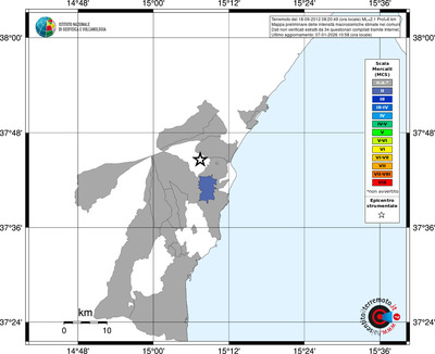 Mappa MCS - territori comuni