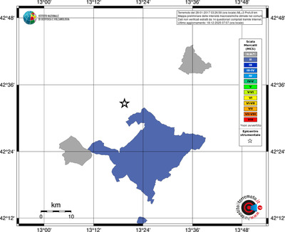 Mappa MCS - territori comuni