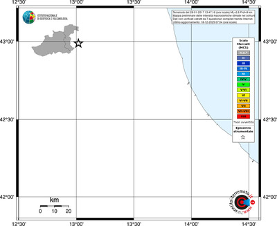 Mappa MCS - territori comuni