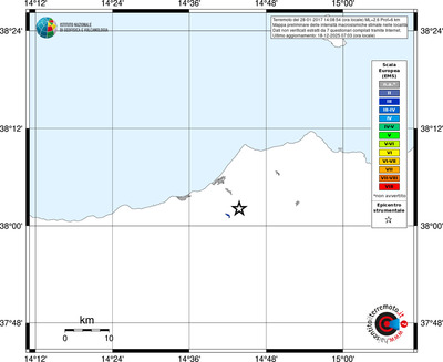 Mappa EMS - territori località