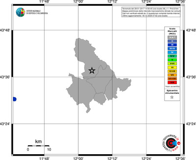 Mappa MCS - territori comuni