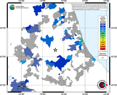 Mappa MCS - territori comuni
