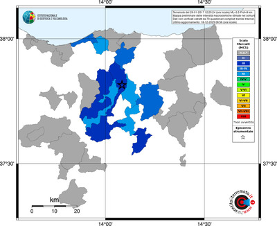 Mappa MCS - territori comuni