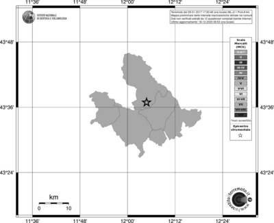 Mappa MCS - territori comuni