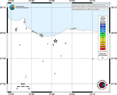 Mappa MCS - territori località