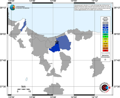 Mappa MCS - territori comuni