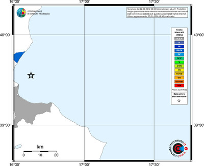 Mappa MCS - territori comuni