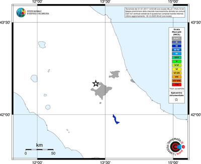 Mappa MCS - territori comuni