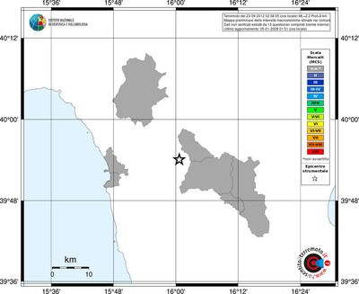 Mappa MCS - territori comuni