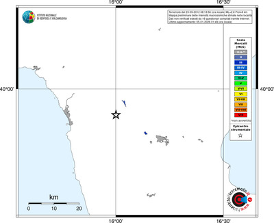 Mappa MCS - territori località
