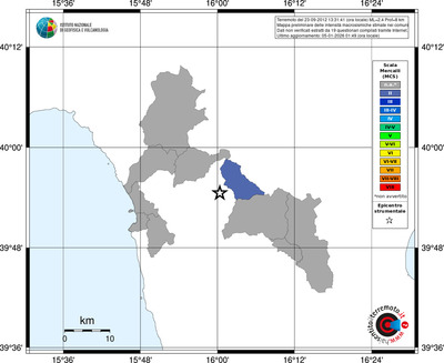 Mappa MCS - territori comuni