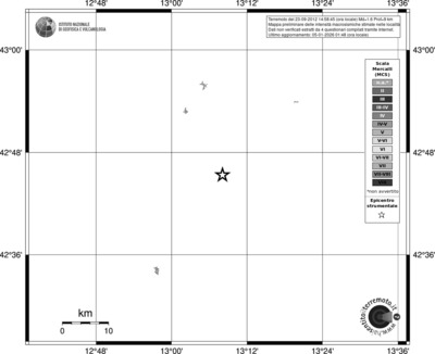 Mappa MCS - territori località